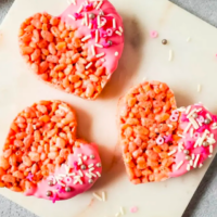 Heart Rice Krispie Treats-Cover image