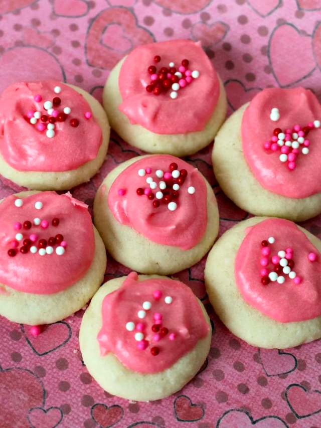 Raspberry Meltaway Cookies Story