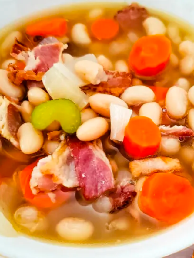 Slow Cooker Bean and Bacon Soup Story