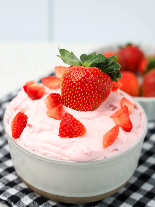 Strawberry Cream Cheese Dip Story