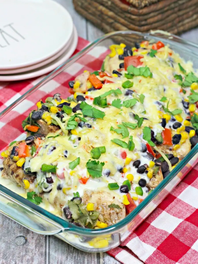 Taco Chicken Casserole Story