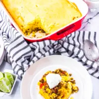 Taco Cornbread Casserole-Cover image