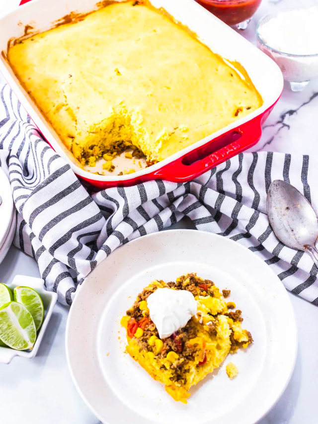 Taco Cornbread Casserole Story