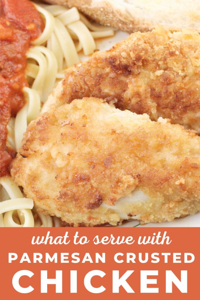 Side dishes and sauces to serve with Parmesan crusted chicken