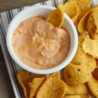 Easy Cheesy Bean Dip Recipe-Cover image