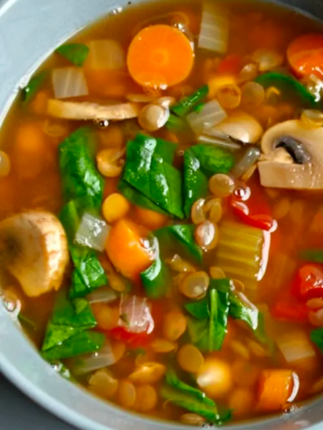 Easy Lentil Vegetable Soup Story