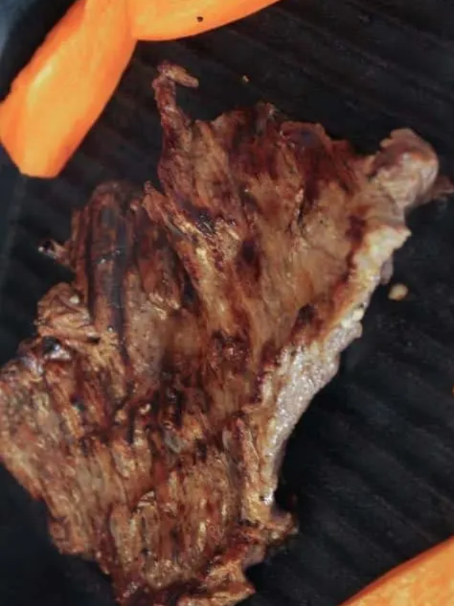 Cilantro Lime Beef Fajitas on the Grill Story