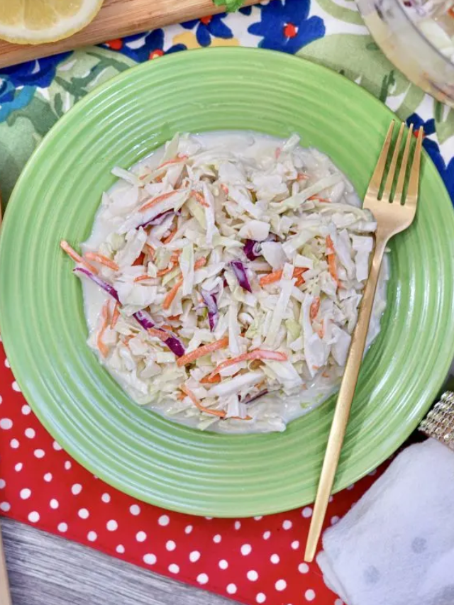 Easy Cole Slaw Story