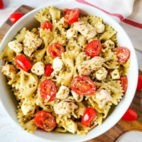 Chicken Pesto Pasta Salad-Cover image