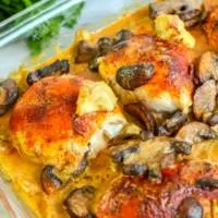 Creamy Baked Mushroom and Artichoke Chicken-Cover image