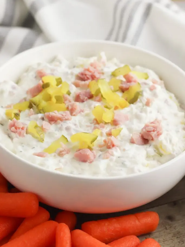Easy Ham and Pickle Dip Recipe Story