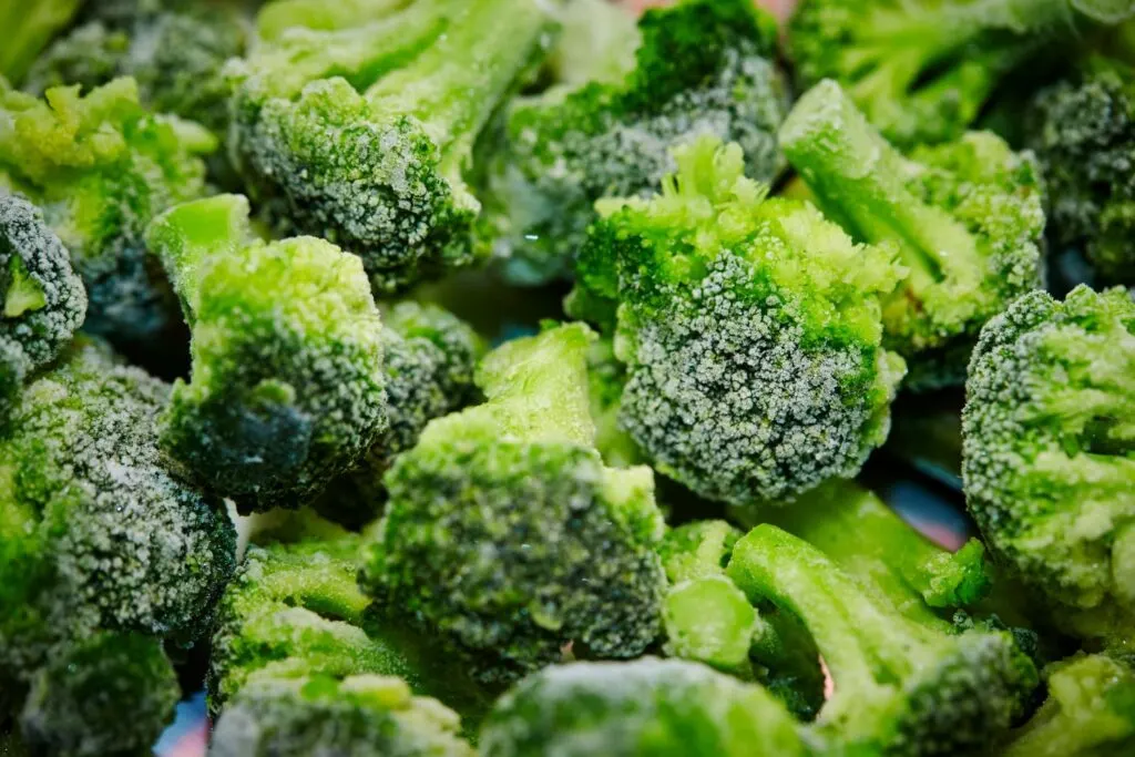 Frozen broccoli