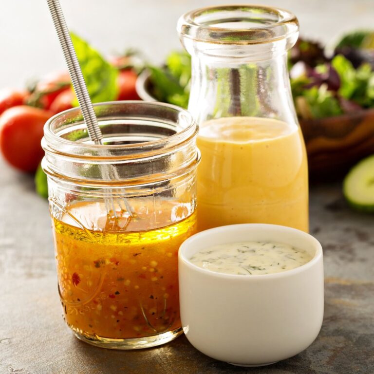 homemade dressings
