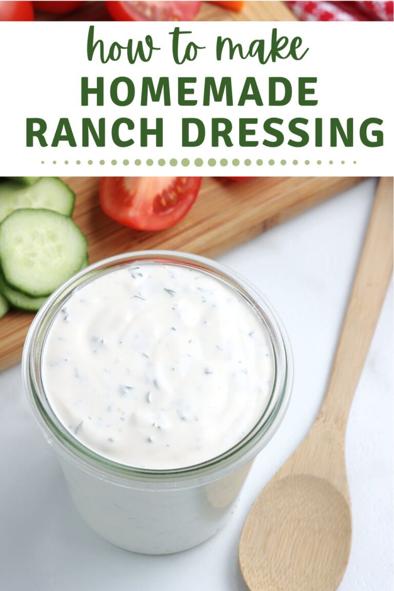 Homemade Ranch Dressing Recipe Moneywise Moms Easy Family Recipes