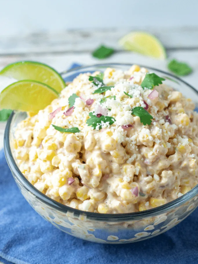 Mexican Street Corn Salad | Elote Salad Story