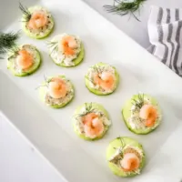 Shrimp on Cucumber Appetizer-Cover image