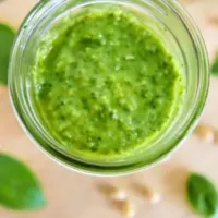 Easy Homemade Basil Pesto-Cover image
