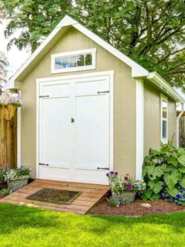 How to Update an Old Shed on a Budget Story