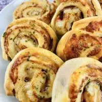 Baked Ham and Cheese Pinwheels-Cover image