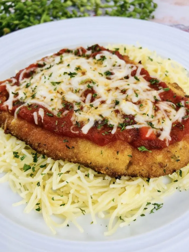 Baked Chicken Parmesan Story
