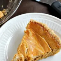 Pumpkin Cream Cheese Swirl Pie-Cover image