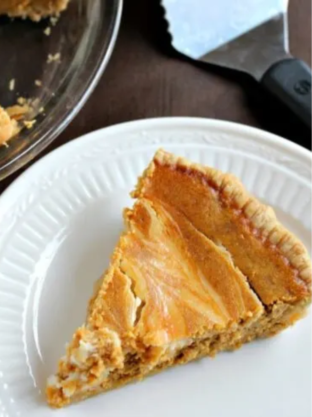 Pumpkin Cream Cheese Swirl Pie Story