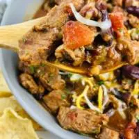 Slow Cooker Stew Meat Chili-Cover image