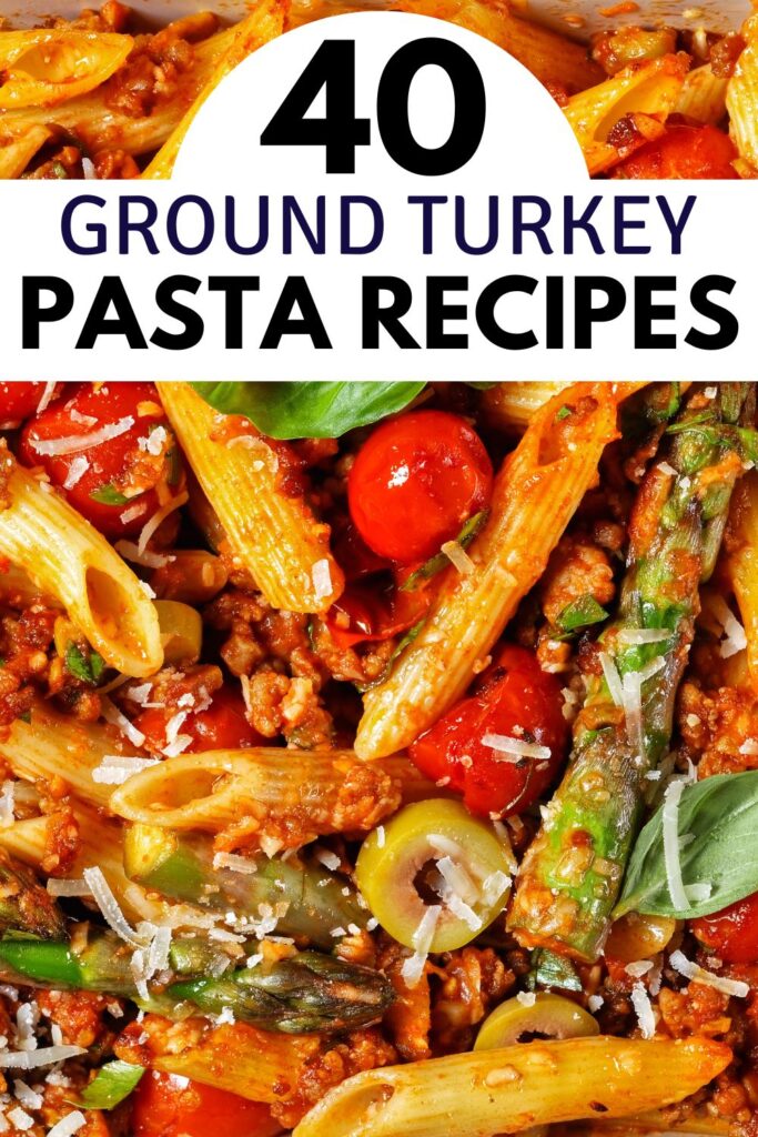 easy family recipes that use ground turkey along with pasta