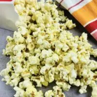 Rosemary Parmesan Popcorn-Cover image