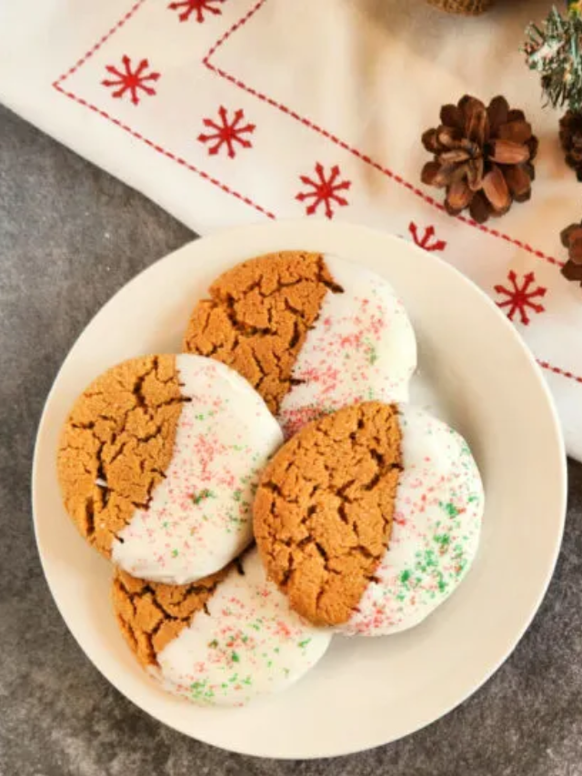 Homemade Gingerbread Cookies for Christmas Story