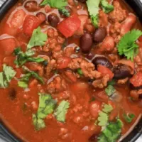 Slow Cooker Ground Beef Chili-Cover image
